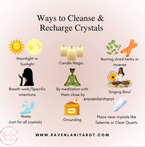 Ways to Cleanse and Recharge Your Crystals: A Fun and Simple Guide